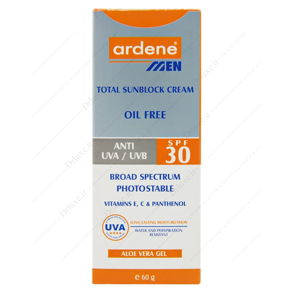 کرم ضد آفتاب آقایان SPF30 آردن